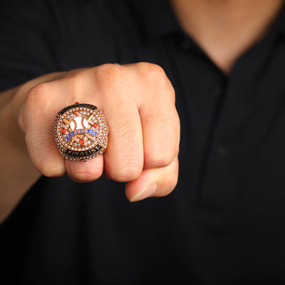 2026 TOURNAMENT baseball two-tones / gold champions silver bronze finalist championship ring size 9.5