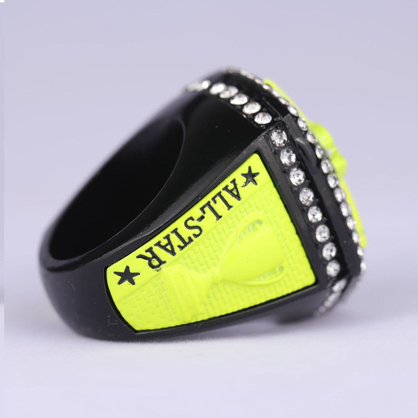 2025 ALL STAR black rings YELLOW GREEN SERIES size 9