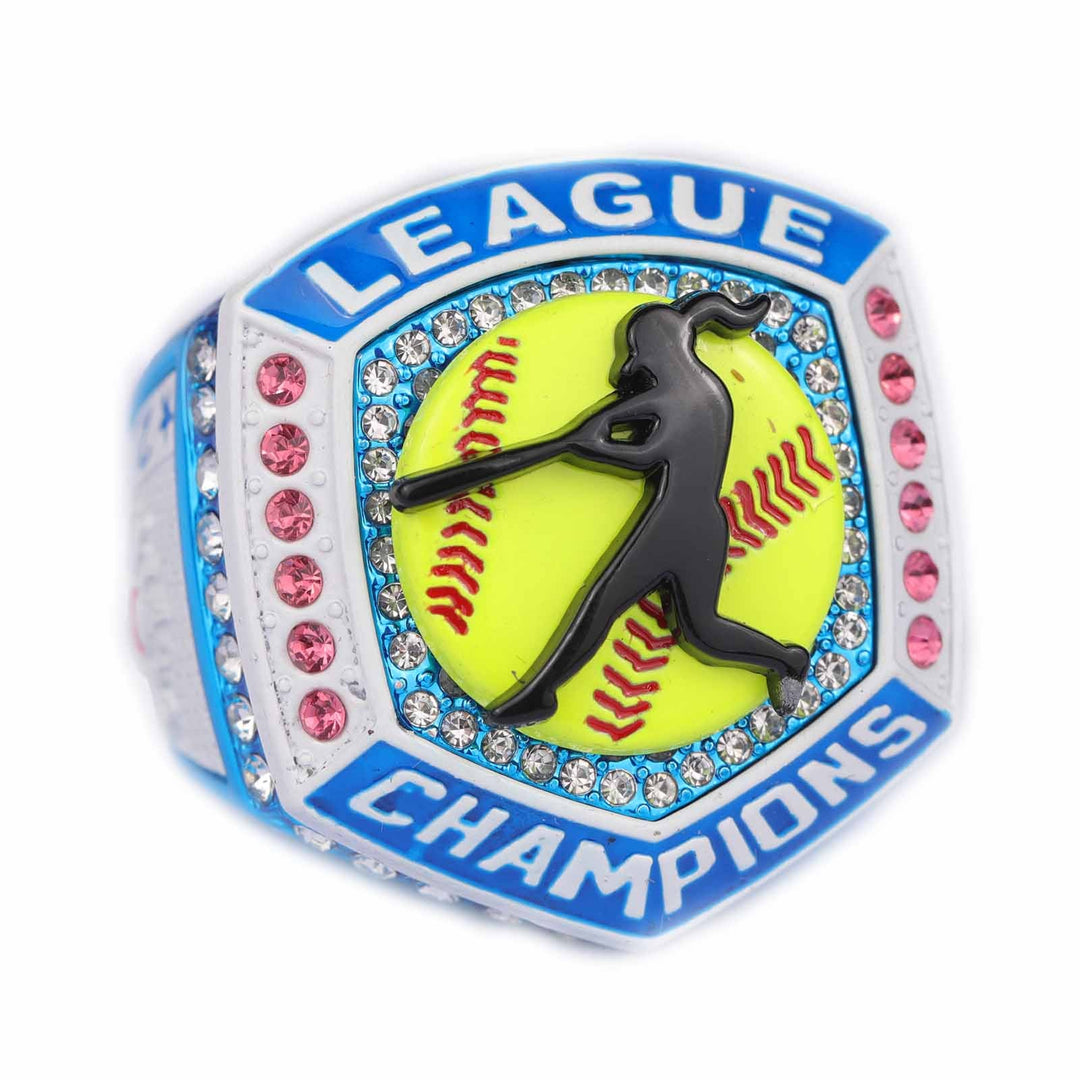 2025 pink white light blue youth softball LEAGUE