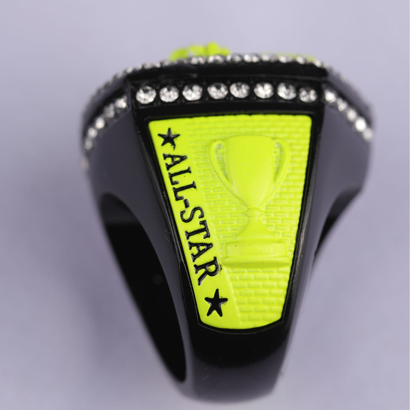 2025 ALL STAR black rings YELLOW GREEN SERIES size 9