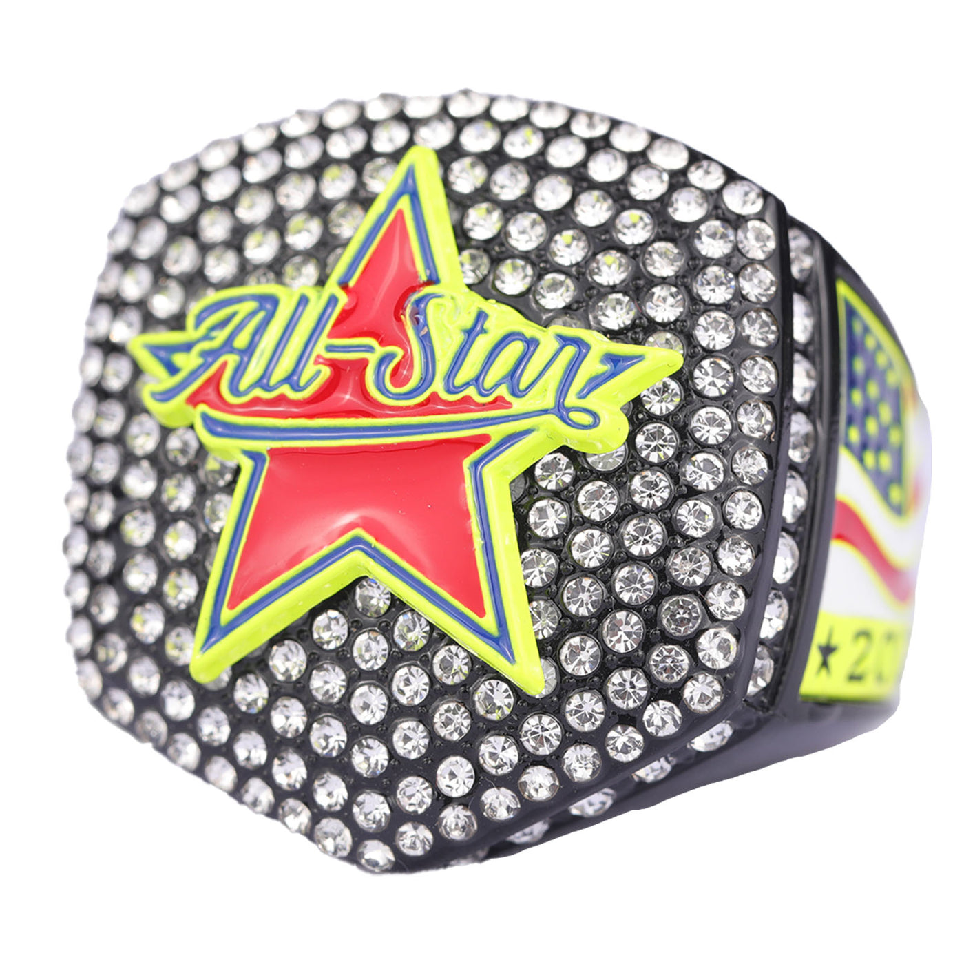 2025 ALL STAR black rings YELLOW GREEN SERIES size 9