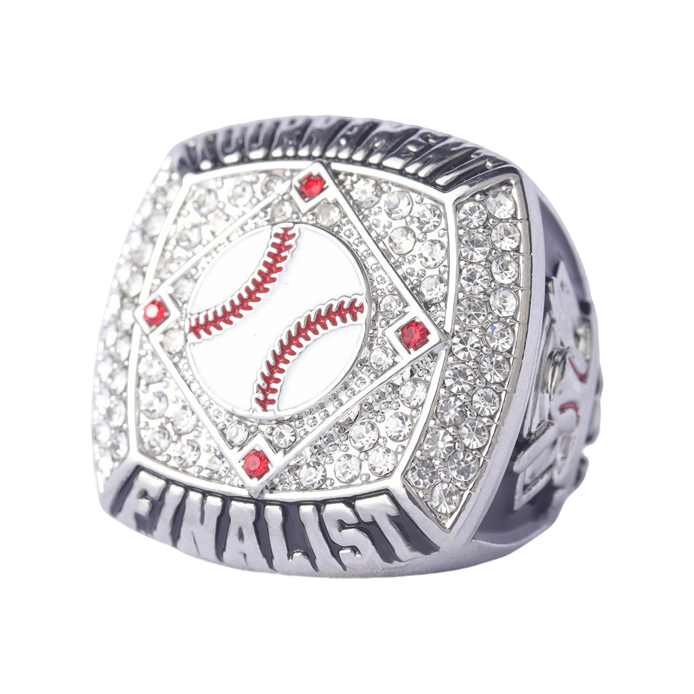 baseball awards youth baseball tournament championship ring finger size 9 gold champions and silver finalist - Topsportsjewelry & awards