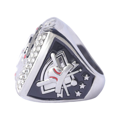 baseball awards youth baseball tournament championship ring finger size 9 gold champions and silver finalist - Topsportsjewelry & awards