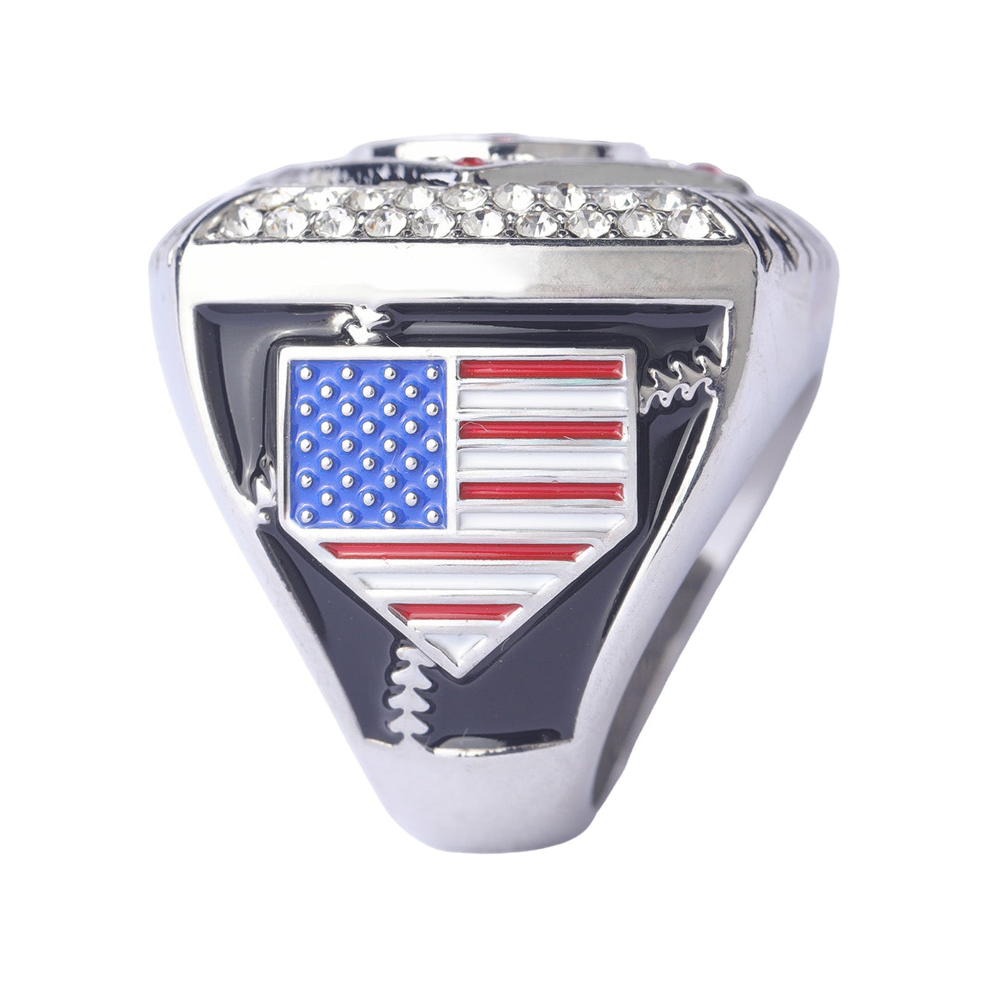 baseball awards youth baseball tournament championship ring finger size 9 gold champions and silver finalist - Topsportsjewelry & awards