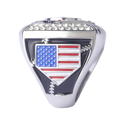 baseball awards youth baseball tournament championship ring finger size 9 gold champions and silver finalist - Topsportsjewelry & awards