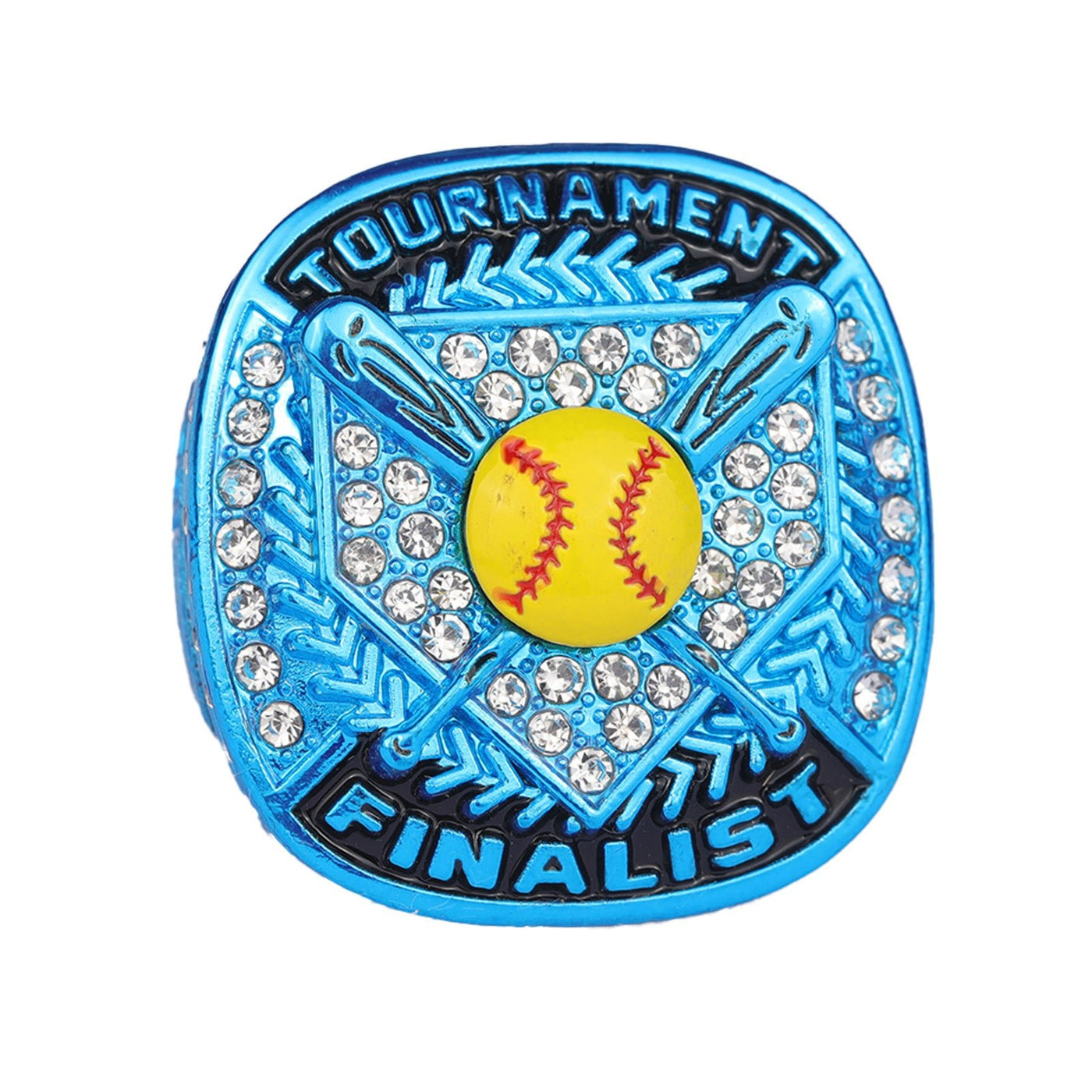 Gsl Softball Rings homeplate different colors softball tournament championship rings size ...