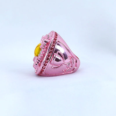 pink tournament youth softball championship ring size 9.5 - Topsportsjewelry & awards