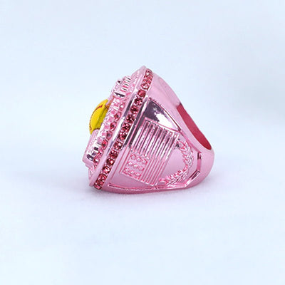 pink tournament youth softball championship ring size 9.5 - Topsportsjewelry & awards