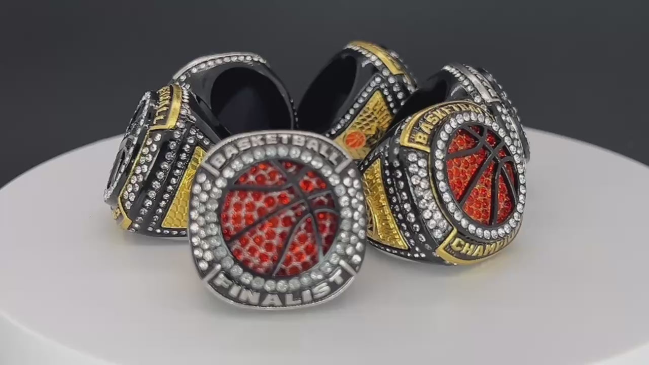 basketball tournament championship rings