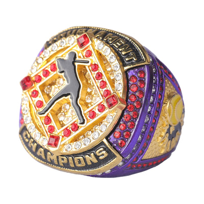 Dimend Ringes For Softball Tournament softball rings – Top Sports Jewelry & Awards