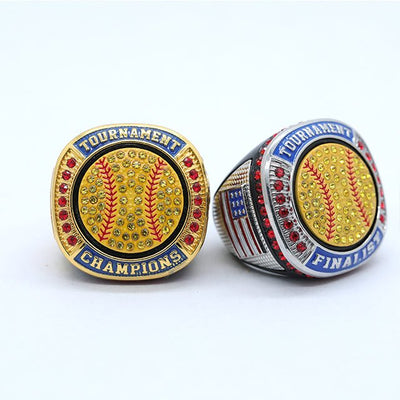  Discount Sports Rings BALL CHAMPIONSHIP RING — ROSE GOLD BODY,  RED LACES, YELLOW STONE Premium Softball Ring/Player/Team Awards/Tournament  Ring 4-28 : Sports & Outdoors