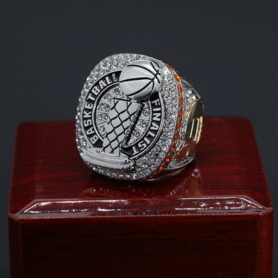 Two tones plating basketball championship rings finger size 11 - Topsportsjewelry & awards