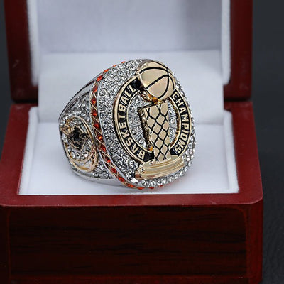 Two tones plating basketball championship rings finger size 11 - Topsportsjewelry & awards